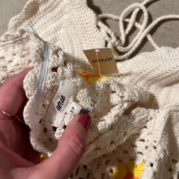 NWT aerie crochet crop top - Picture 5 of 5